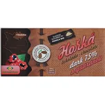 Guaranaplus Hořká čokoláda 75 % s guaranou 45 g