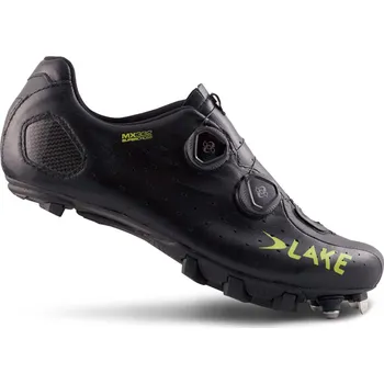 Pánské cyklistické tretry Tretry LAKE MX332 SuperCross černo/žluté vel.43,5