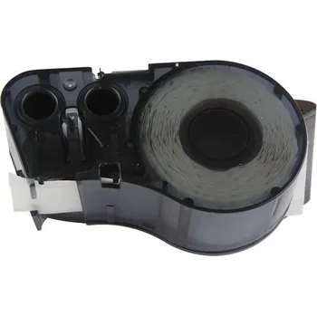 Pásek do tiskárny Brady M21-750-595-YL / 142811, vinyl, 19.05 mm x 6.40 m, černý tisk / žlutý podklad, kompatibilní páska