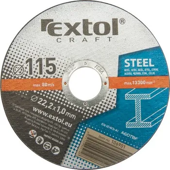 Řezný kotouč Extol Kotouč řezný na kov 150x1,6mm 1ks