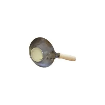 Ruční nářadí Naběračka s dřevěnou rukojetí OCEL 16cm