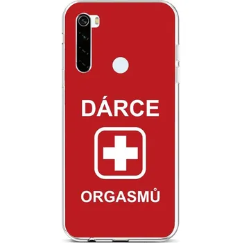 Pouzdro na mobilní telefon Kryt Xiaomi Redmi Note 8T silikon Dárce (obal neboli pouzdro na Xiaomi Redmi Note 8T)