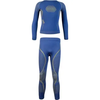 Set dětského termoprádla Dětský funkční komplet UYN VISYON JUNIOR SET - modrá 140/146