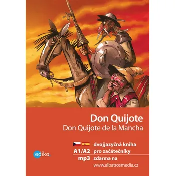 Kniha Don Quijote / Don Quijote de la Mancha (A1/A2) - Eliška Jirásková (E-Kniha)
