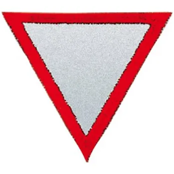 Reflexní nažehlovačka střední - Dej přednost!