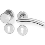 Dveřní kování PIPA R PullBloc black nerez PK kl/ko (Nerezové kování s kvalitní povrchovou úpravou vhodné pro zátěžové prostory)