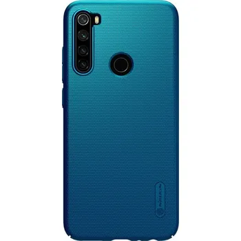 Pouzdro na mobilní telefon Nillkin Super Frosted Shield pro Xiaomi Redmi Note 8 modré