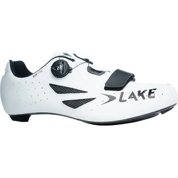 Pánské cyklistické tretry Tretry LAKE CX176 bílo/černé vel.41