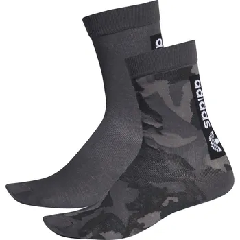 Adidas Camo Crew Socks 2-pack Grey Four/Carbon/Grey 39-42 Pánské ponožky Adidas Camo Crew Socks 2-pack Grey Four/Carbon/Grey 39-42