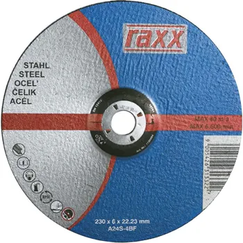 Řezný kotouč RAXX 1135594 hrubovací kotoučová ocel 230x6,0x22,23mm A24S-4BF [ 278038 ]