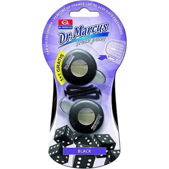 Vůně do auta Dr. Marcus Fresh Point 1+1 černá