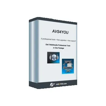 Zrychlení počítače AVS4YOU - balík 5 programů - předplatné na 1 rok