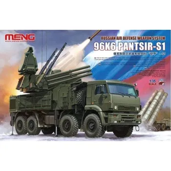 Plastikový model Meng 1/35 Russian Air Defense Weapon System 96K6 PANTSIR-S1