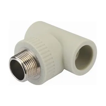 Vodovodní potrubí AQ Plast PPR T-kus 25 x 3/4" x 25 s vnějším závitem (STKE02525X) 62362534