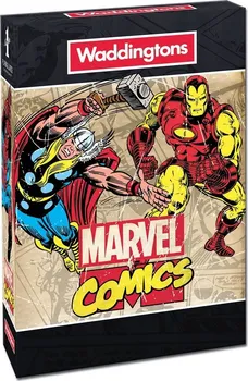 žolíková karta Winning Moves Marvel Comics retro hrací karty