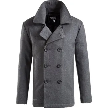 Pánský zimní kabát Surplus Pea Coat antracit