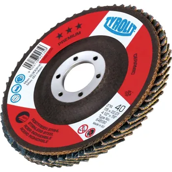 Brusný kotouč TYROLIT 645137 brusný vějířový kotouč 125x22,2mm K60