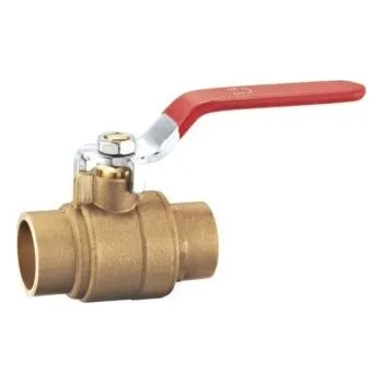 Vodovodní kohout CU Kulový kohout PÁJECÍ I/I 15 x 15mm PN20 Páka 160015