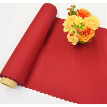 Teflonová šála v metráži - 309 - rezavá 38 zakončení vlnkou