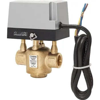 Ventil ESBE ZRS 234 Přepínací ventil 3-cestný s pohonem DN32- 5/4" Kvs 10 m3/h 43123400