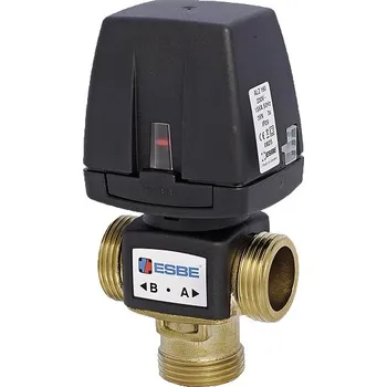 Ventil ESBE VZC 162 Přepínací ventil s pohonem DN 15 - 3/4" Kvs 3,5 m3/h 43060600