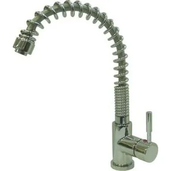 BELAGGIO TOP 1001 Stojánková dřezová vodovodní baterie s pružinou, CHROM TO1001