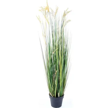 umělá květina Luxusní umělá&nbsp;rostlina Šáchor Scirpus Validus, 120cm