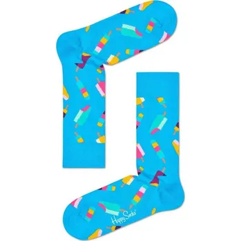 Dámské ponožky Recenze Happy Socks Ice Cream světle modré 41-46