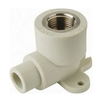 Vodovodní potrubí AQ Plast PPR Nástěnné koleno s trnem 20 x 1/2" (SNK120XXXX) 62292012