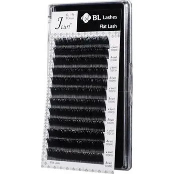 Péče o řasy a obočí BL LASHES BL Flat - dvojité kašmírové řasy B 0.15 lesklé Varianta: 12 mm