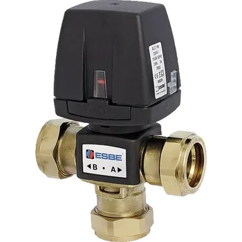 Ventil ESBE VZC 263 Přepínací ventil s pohonem DN 20 - 22mm Kvs 4,5 m3/h 43061400