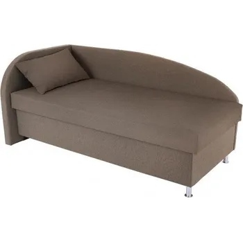 Postel Čalouněná válenda AVA NAVI 120x200cm, levá - výběr odstínů