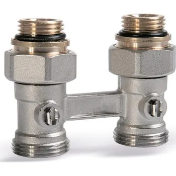 Fitinka V&amp;G 412D Regulační šroubení přímé "H" pro VK 1/2" x 3/4" s eurokonusem 412134