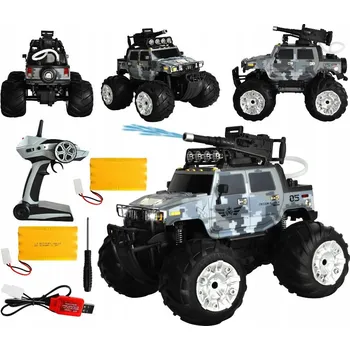 RC model auta ISO 9446 Vojenský vůz s vodním dělem 1:12