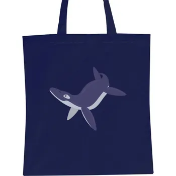 Nákupní taška unisex s potiskem Nákupní bavlněná taška Moravský pliosaurid