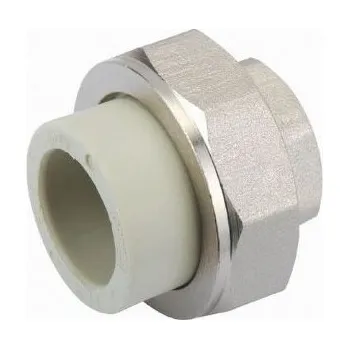Vodovodní potrubí AQ Plast PPR Přechodka 20 x 1/2" se šroubením a vnitřním závitem 62402012
