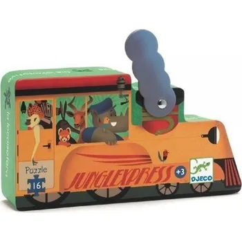 Puzzle Djeco Lokomotiva 16 dílků