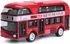Rappa Londýnský dvoupatrový autobus 9,5 cm červený