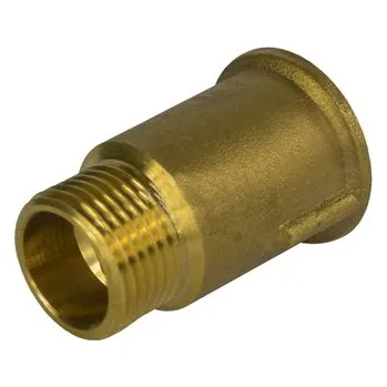 Vodovodní potrubí Mosazné prodloužení 1/2" x 40mm s vnitřním imbusem 631240