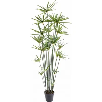 umělá květina Luxusní umělá&nbsp;rostlina Šáchor Alternifolius, 185cm