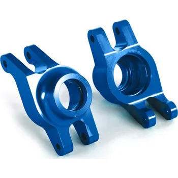 RC vybavení Traxxas těhlice zadní, hliníková, modrá (1 pár)