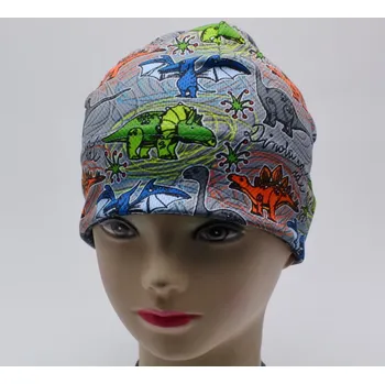 Čepice Čepice funkční RDX F230 dinosauři Barva: Zelená, Velikost: 3 (2-4 roky)