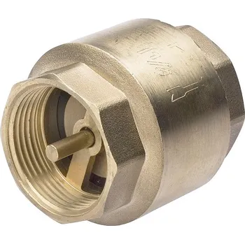 Fitinka V&amp;G 2301 Mosazná zpětná klapka DN40 - 6/4" PN16 - mosazný plovák s pružinou 230164