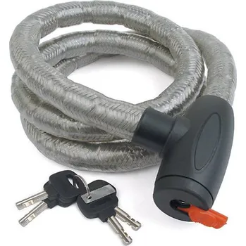 Zámek na kolo Author Zámek ASL-39 22x100 (stříbrná)