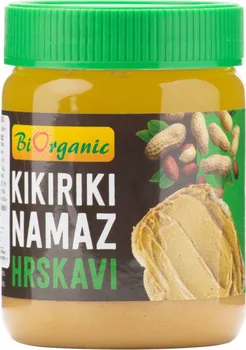 Biorganic Arašídový krém s kousky Bio 340 g