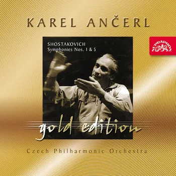 Česká hudba Gold Edition 39: Shostakovich Symphonies Nos. 1 & 5 -  Karel Ančerl, Czech Philharmonic Orchestra [CD]