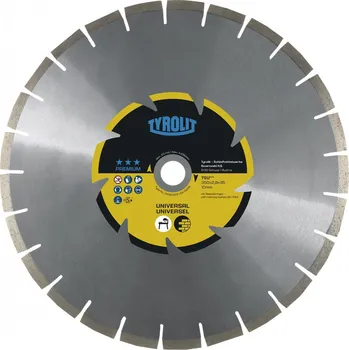 Řezný kotouč TYROLIT 34180294 diamantový řezný kotouč Premium 300x2,4x35mm