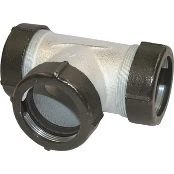 Vodovodní potrubí GEBO QUICK QTO - T-kus pravidelný DN40 (47,9 - 51,5mm) 17.195.10.05