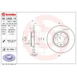 Brembo Coated Disc Line 08.C308.11