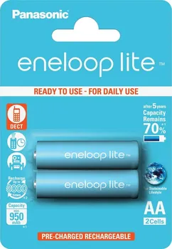 Článková baterie Panasonic Eneloop Lite AA 2 ks